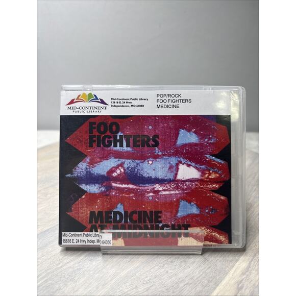 Foo Fighters – Medicine at Midnight (CD, 2021 RCA) Alternative Rock Ex-Library - Picture 1 of 5